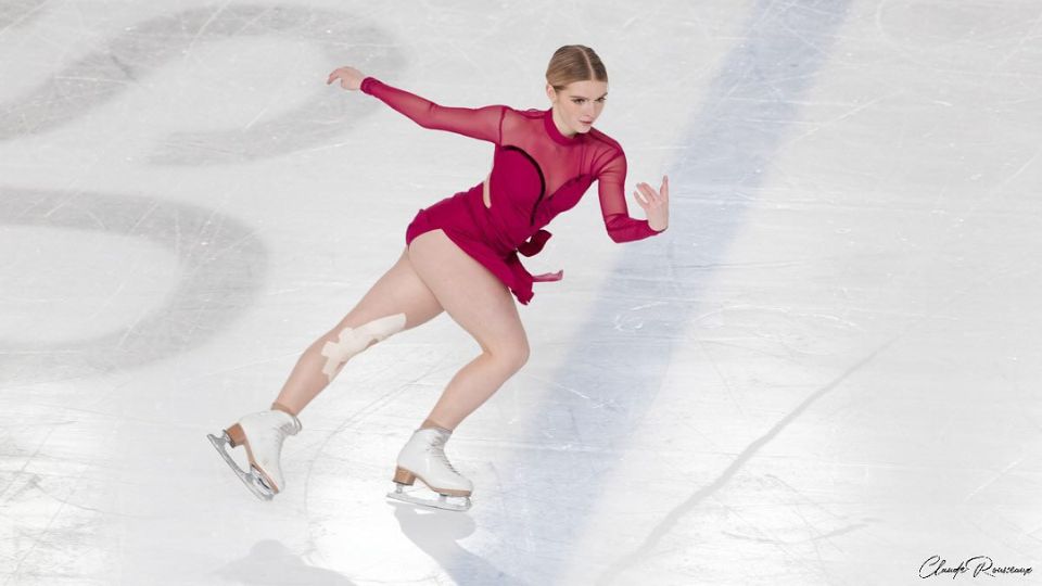 Camille Wagon, vice-championne de France Sénior 2024 en danse sur glace