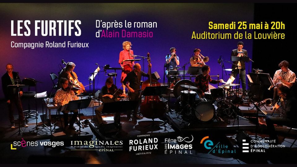 Le spectacle Les Furtifs, d'après le roman d'Alain Damasio le 25 mai à Épinal