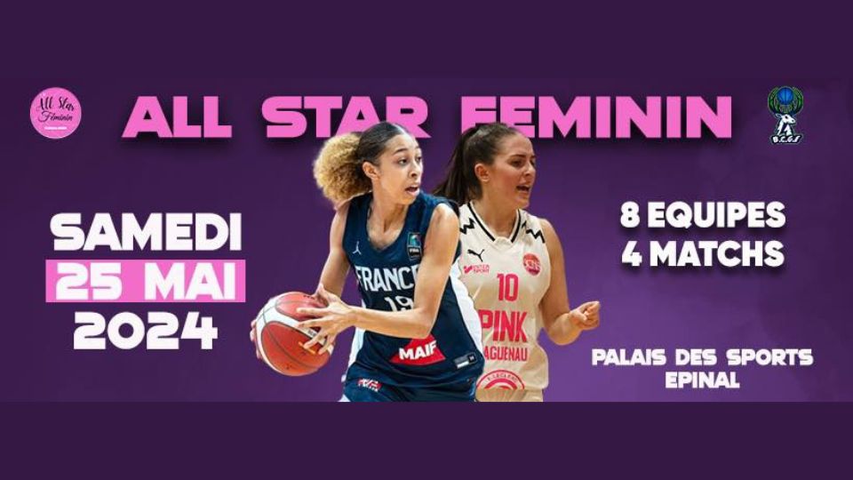 Basket : All Star Game Féminin le 25 mai à Epinal