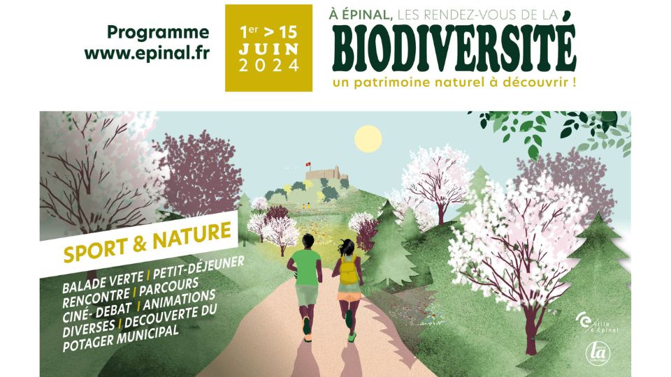 Rendez-vous avec la biodiversité du 1er au 15 juin à Epinal