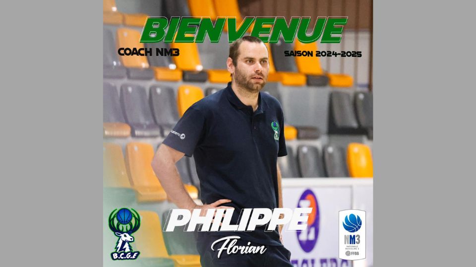 Basket : Florian Philippe nouveau coach du BCGE