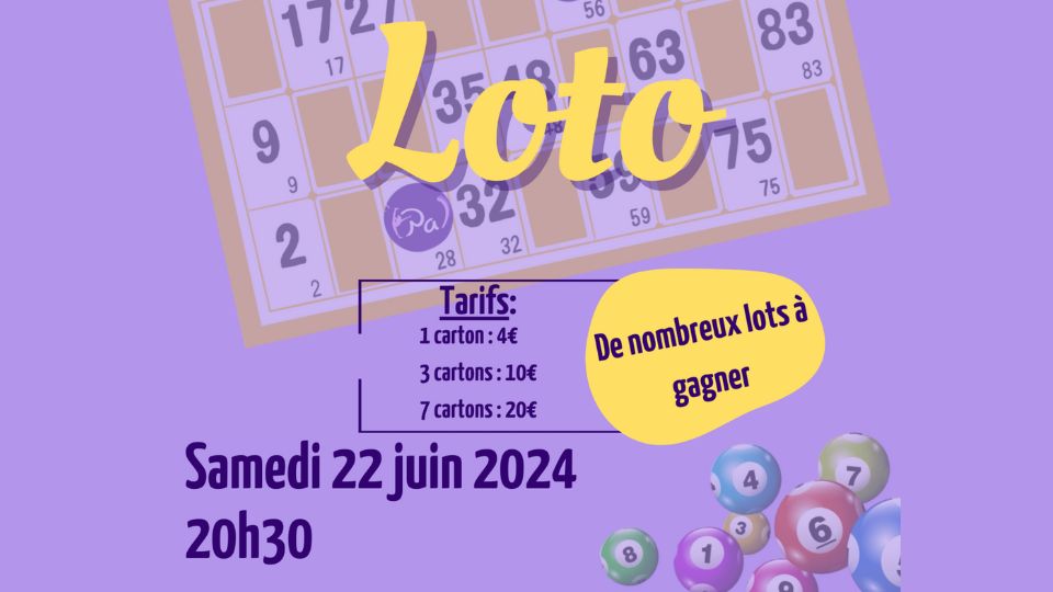 Un loto le 22 juin à Chantraine