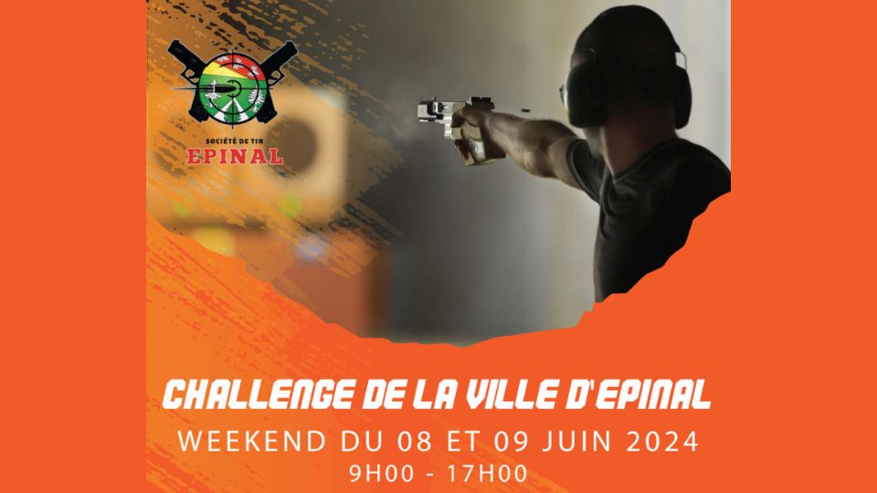 Challenge à la société de tir d'Epinal le 8 et 9 juin