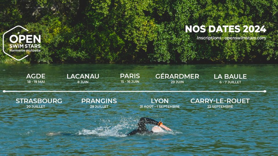 4ème édition de l’Open Swim Stars Harmonie Mutuelle Gérardmer le 29 juin