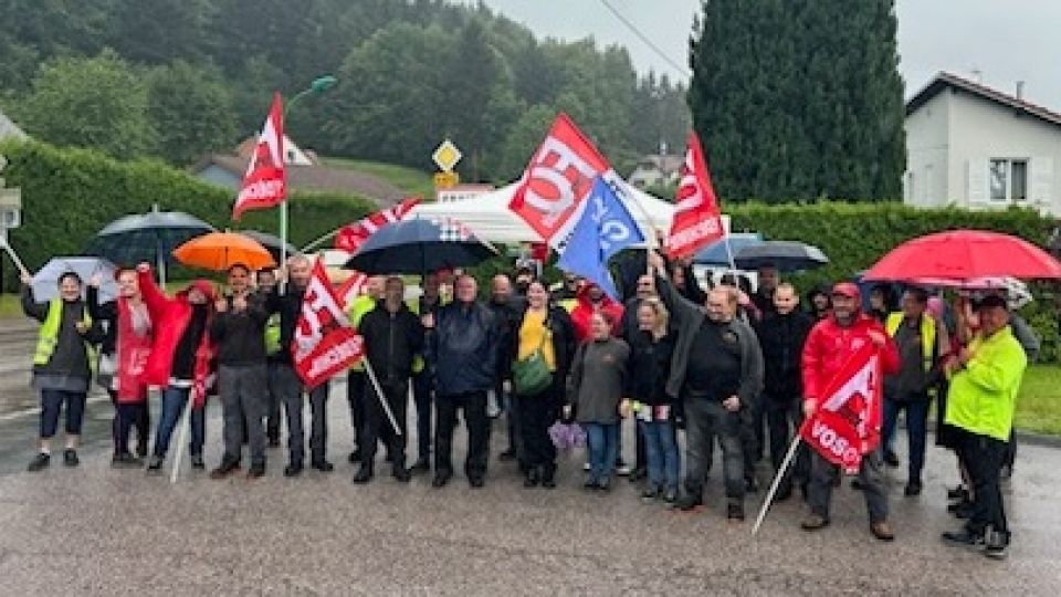 Grève illimitée chez Fragola à Fraize : les salariés dénoncent une casse sociale