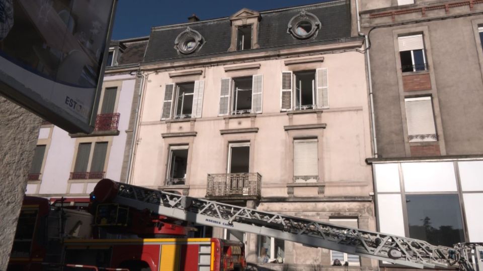 Incendie rue d’Alsace à Epinal : deux personnes évacuées par la grande échelle