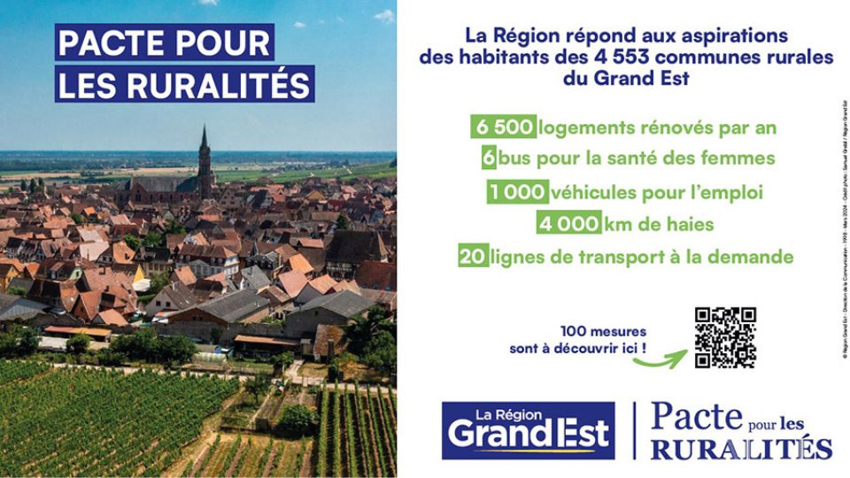 Le Pacte pour les Ruralités plébiscité par le concours des « Marianne d’Or »