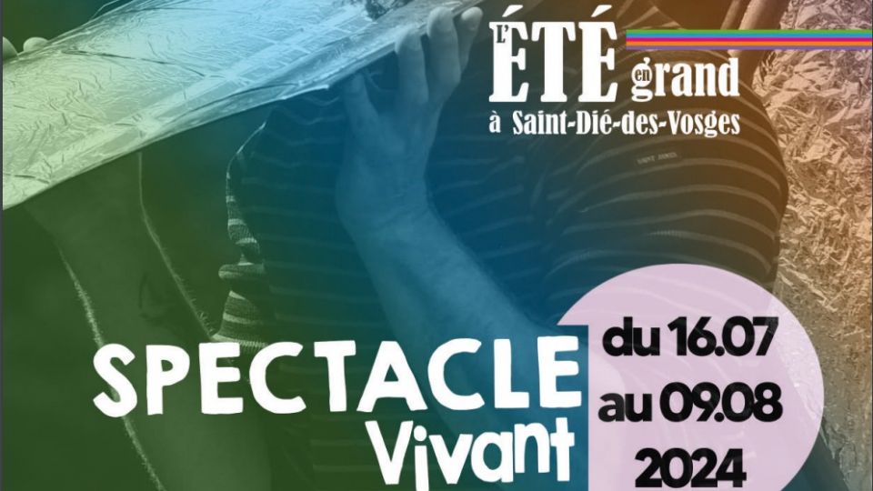 Programmation estivale des spectacles vivants dans la Communauté d'Agglomération de Saint-Dié-des-Vosges