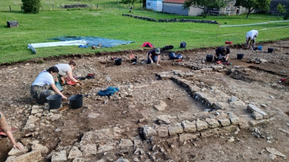 Les découvertes archéologiques réalisées en juillet sur le site du Grand Jardin
