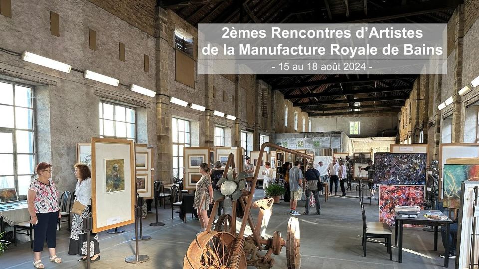 2èmes Rencontres d’Artistes de la Manufacture Royale de Bains