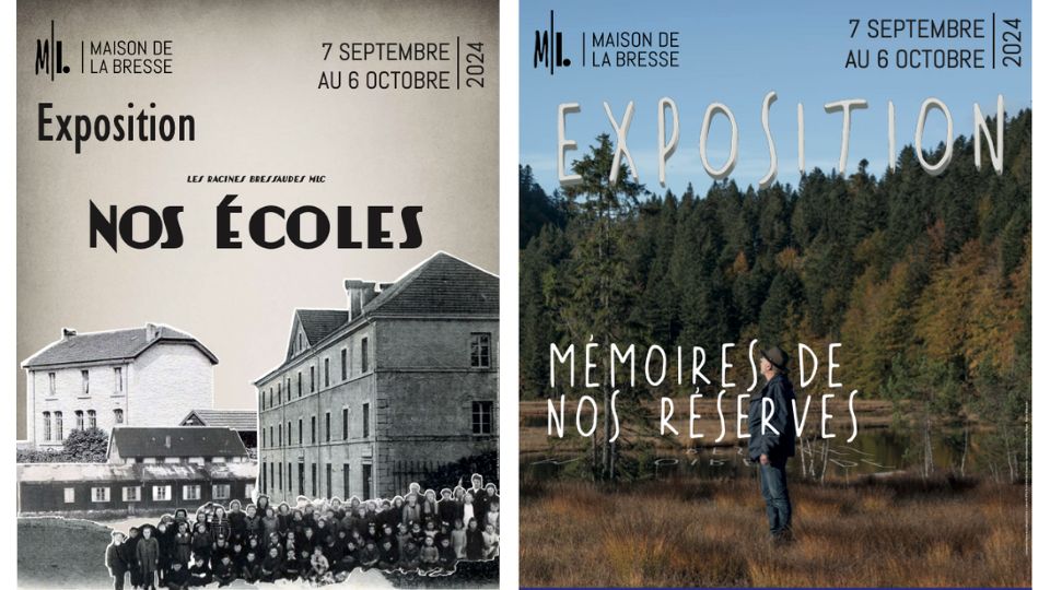Expositions à la Maison de La Bresse du 7 septembre au 6 octobre
