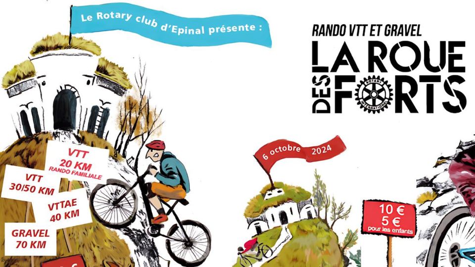 16ème édition de la Roue des Forts à Sanchey le 6 octobre