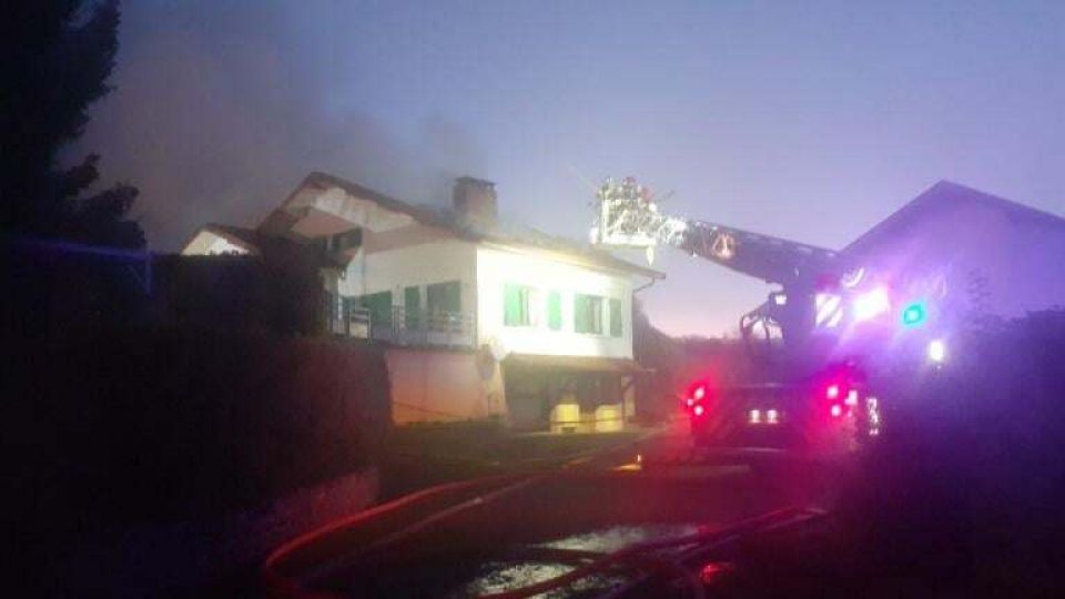 Une maison ravagée par les flammes ce dimanche matin à Jeanménil