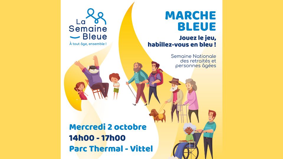 Le CCAS de Vittel organise une marche bleue le 2 octobre