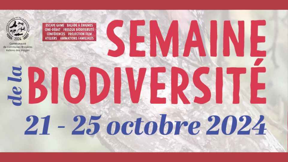CCB2V - Semaine de la biodiversité du 21 au 25 octobre