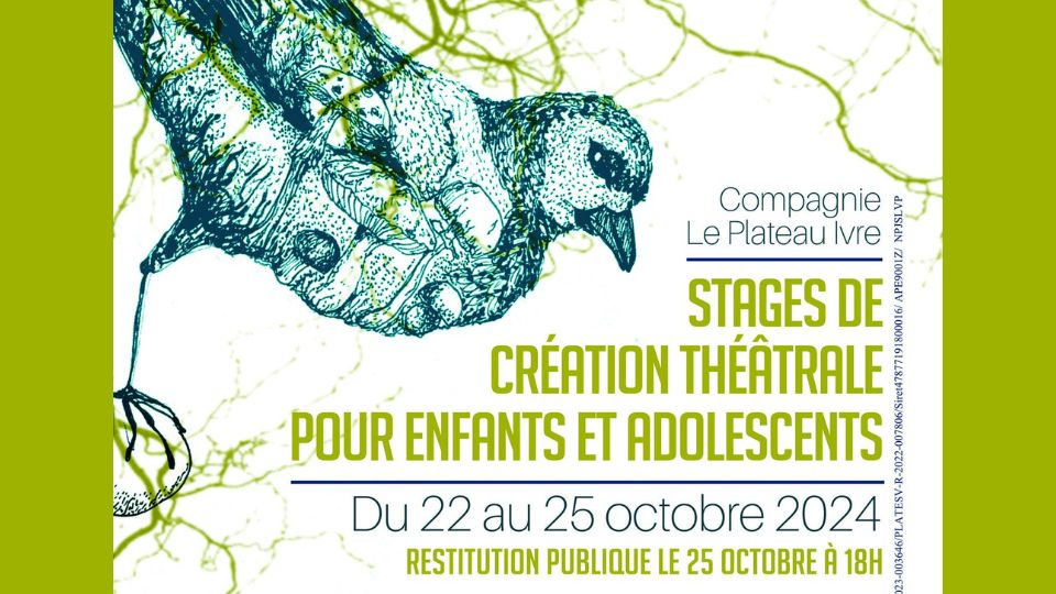 Stage de création théâtrale du 22 au 25 octobre pour enfants et adolescents à Vagney
