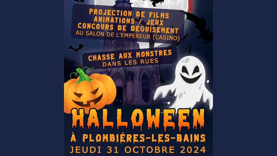 Des animations pour Halloween à Plombières les Bains le 31 octobre
