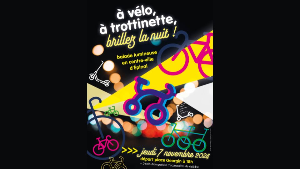 Balade lumineuse le 7 novembre à Epinal