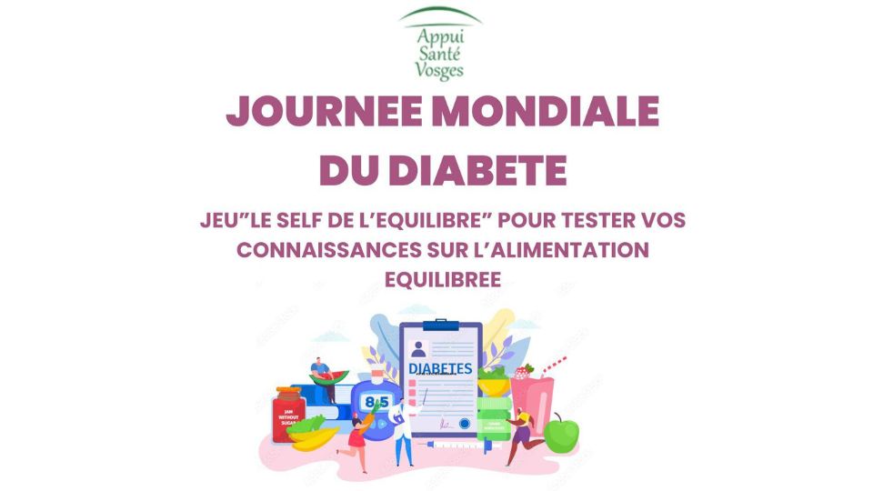 Retour sur la Journée Mondiale du Diabète : « Self de l’équilibre » avec Appui Santé Vosges