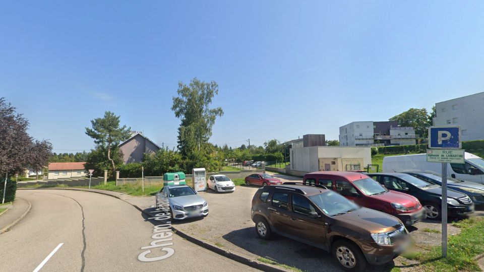 Végétalisation du parking de la rue Alphonse-de-Lamartine à Epinal