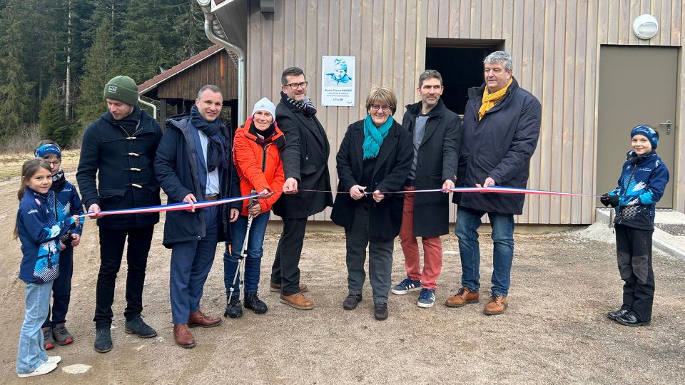 Inauguration de l’extension de l’Espace Gervais Poirot à La Bresse