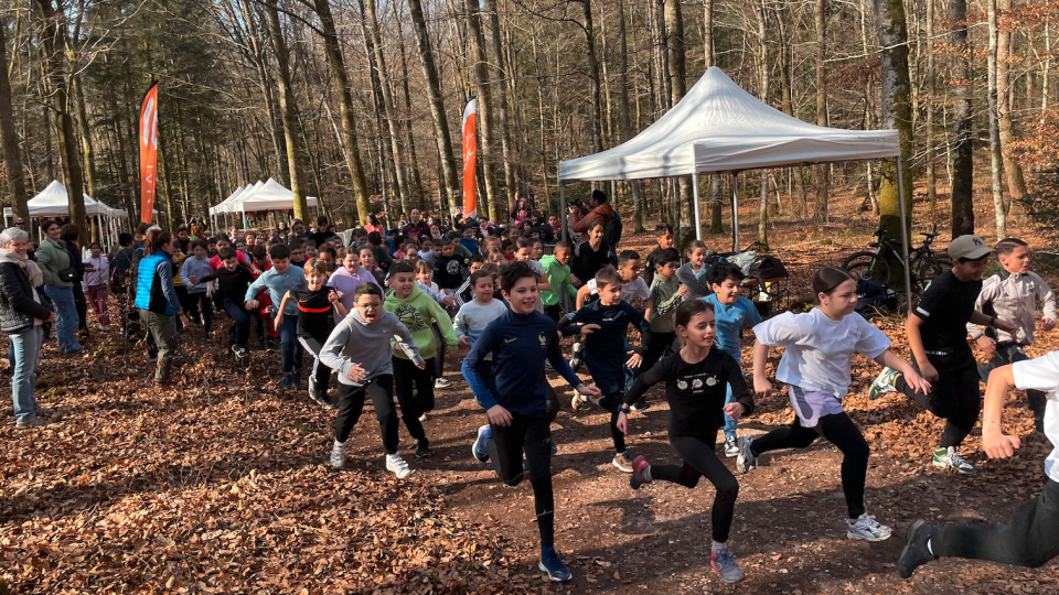 Plus de 500 enfants rassemblés à l'ardoise verte à Epinal 