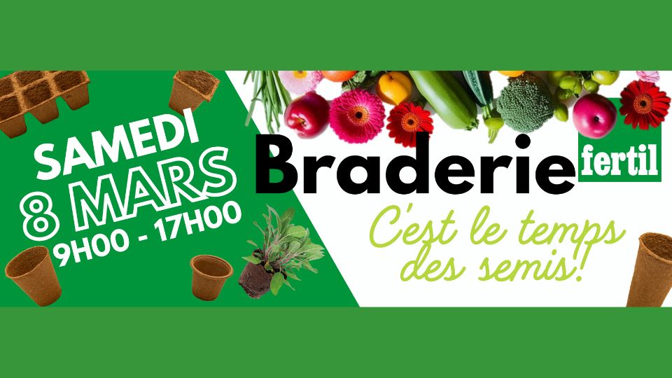 Fertil organise une braderie exceptionnelle le 8 mars