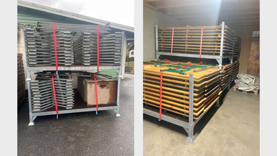 La Bresse : des racks de stockage pour moderniser la logistique municipale