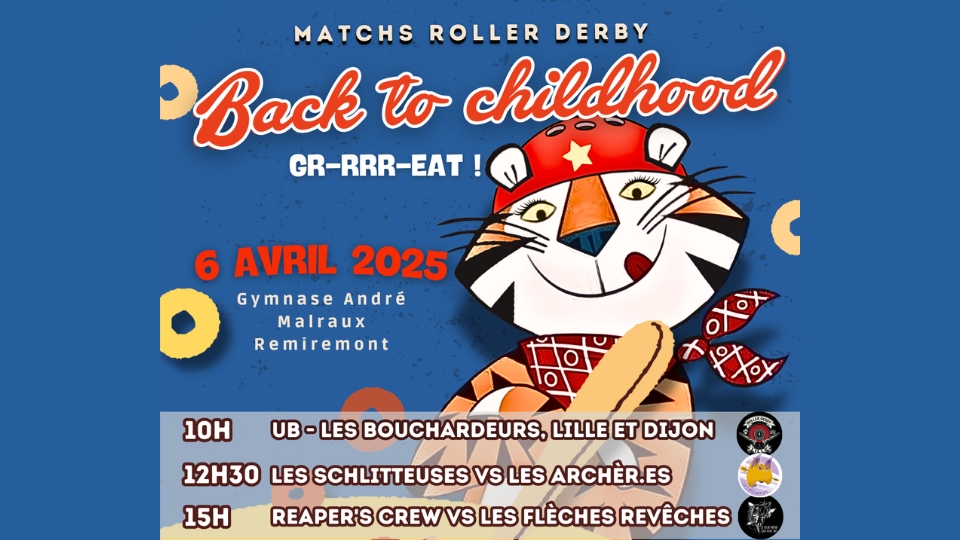 Du roller derby à Remiremont le 6 avril