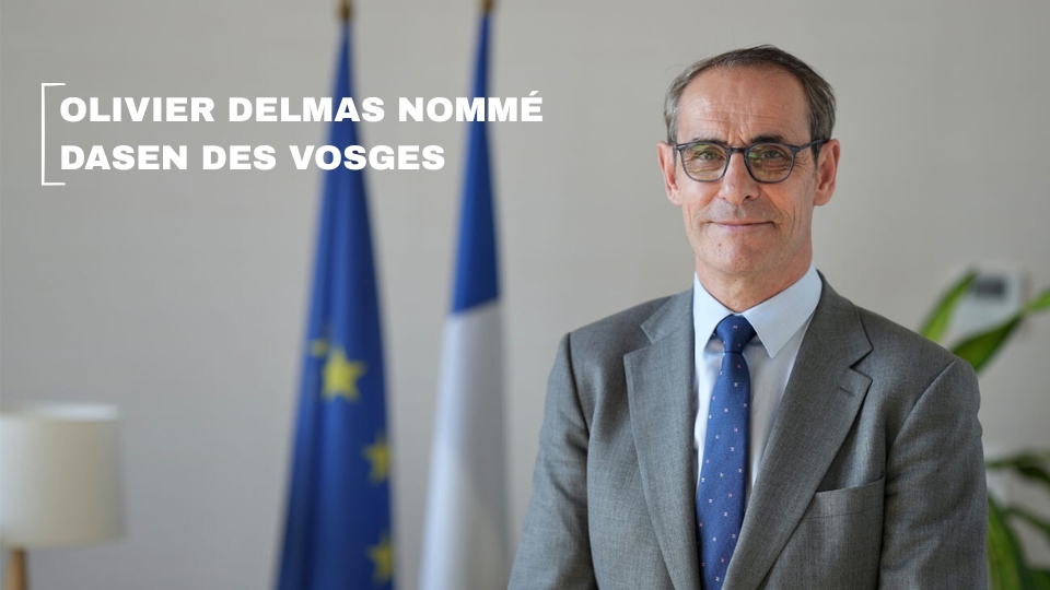 Olivier Delmas nommé DASEN des Vosges