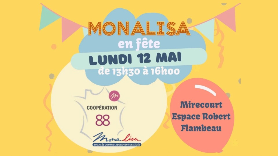 Monalisa en Fête 2025 : Une kermesse intergénérationnelle pour briser l’isolement.