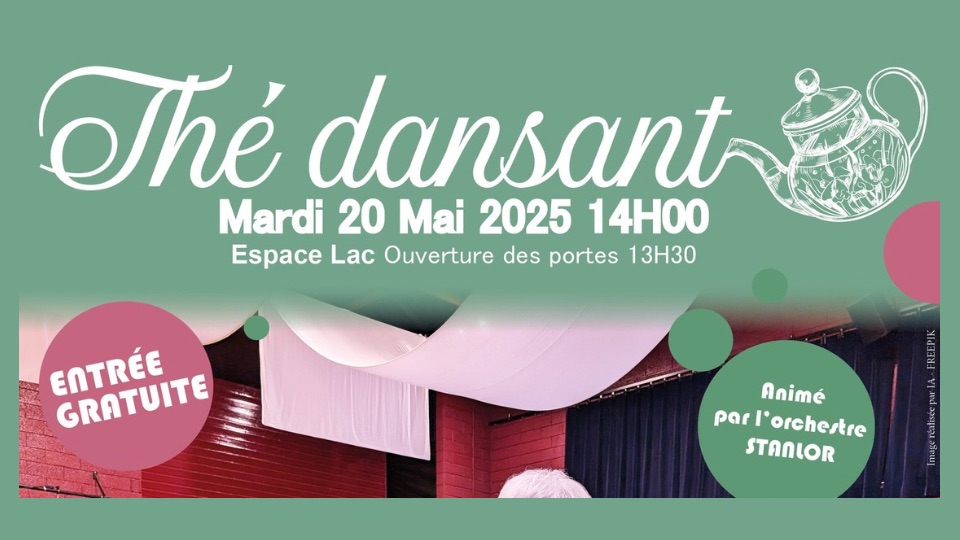 Un thé dansant au rythme de l’orchestre Stanlor à l’Espace LAC !