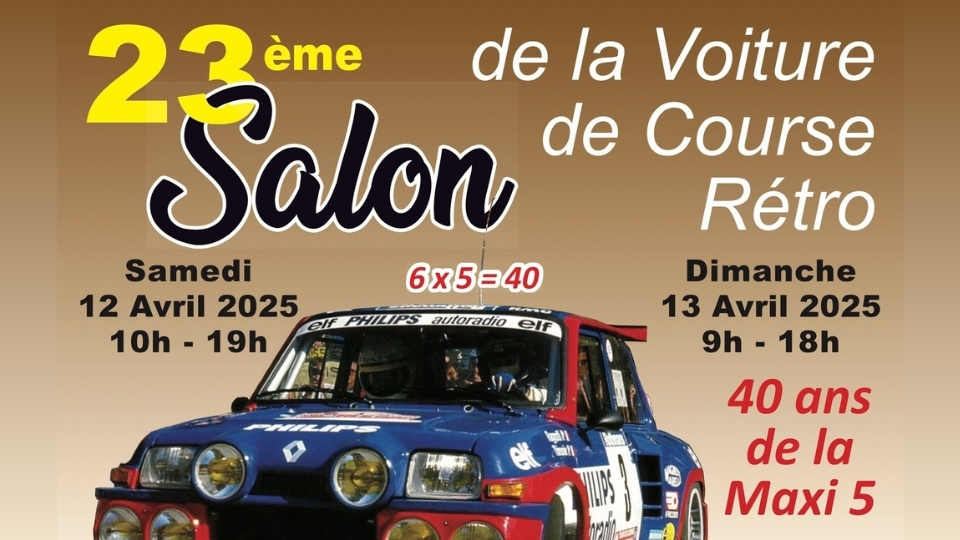 23e Salon de la Voiture de Course Rétro à Remiremont
