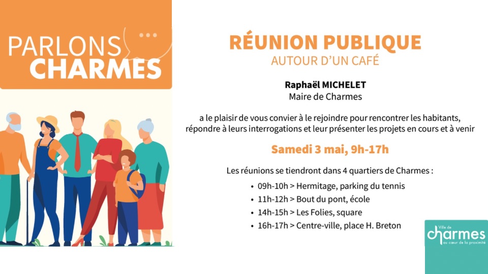 Charmes : réunion publique autour d’un café !