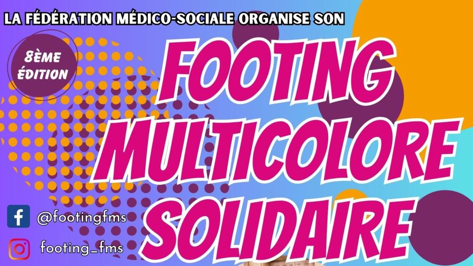 8ème édition du Footing Multicolore Solidaire à Vittel !