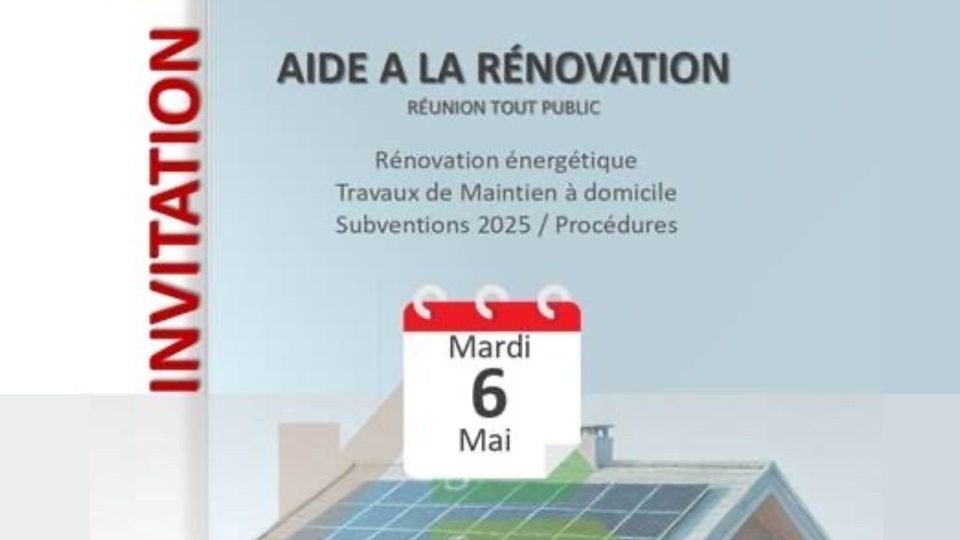 Réunions sur l’habitat : deux nouvelles dates à venir