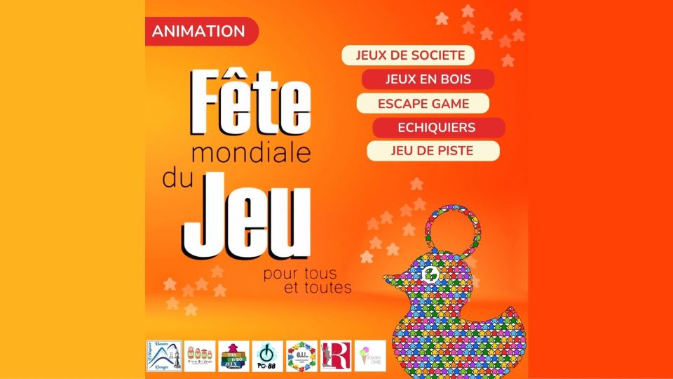 Fête mondiale du jeu de société à Remiremont le samedi 31 mai 