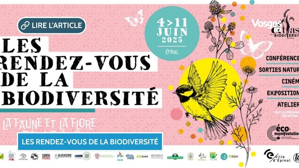 Les rendez-vous de la biodiversité à Epinal