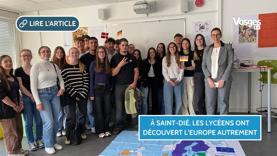 À Saint-Dié, les lycéens ont découvert l’Europe autrement