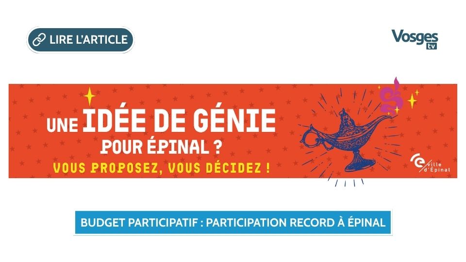 Budget participatif 2025 : record de participation à Épinal
