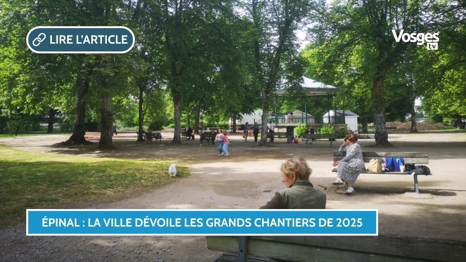Épinal : la Ville dévoile les grands chantiers de 2025