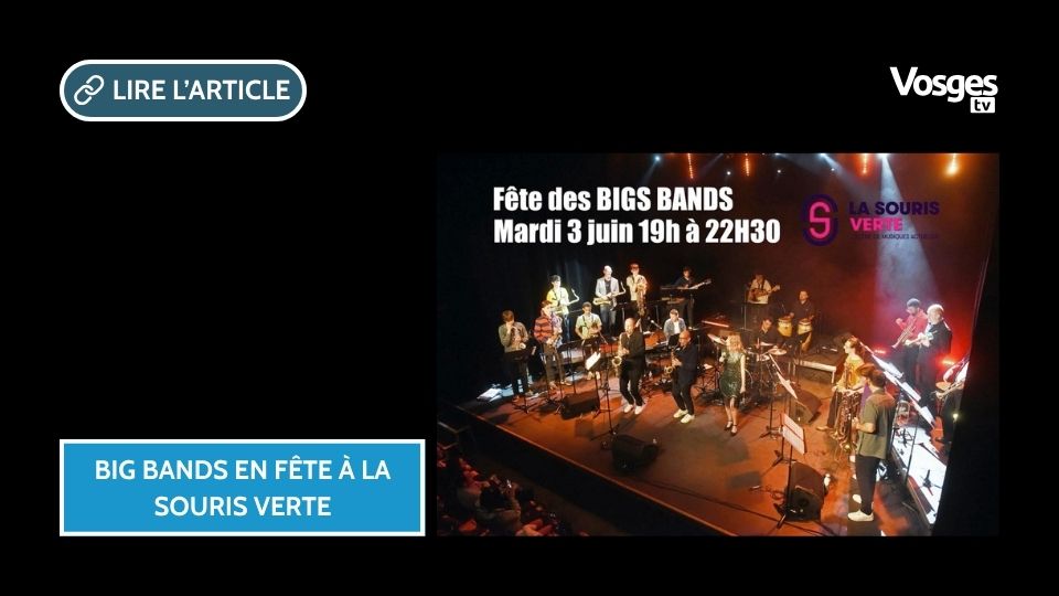 Soirée festive à Épinal : les Big Bands des Vosges font vibrer la Souris Verte