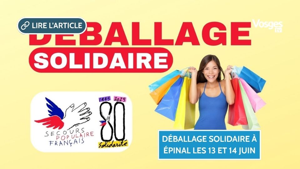 Déballage solidaire à Épinal : un geste citoyen pour soutenir les plus démunis