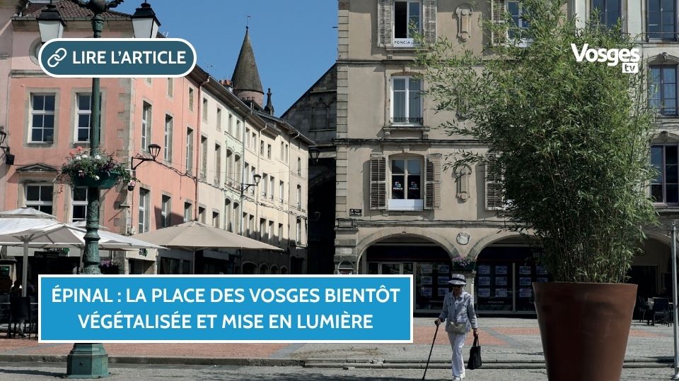 Épinal : un projet de végétalisation et de mise en lumière pour la place des Vosges