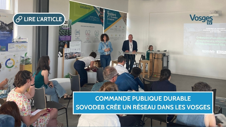 SOVODEB crée un réseau territorial pour des achats publics durables dans le BTP