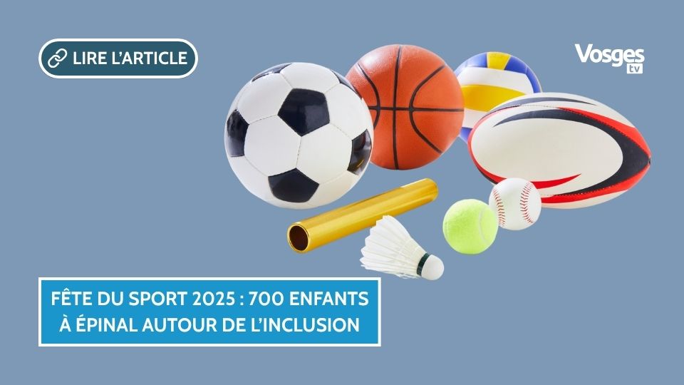 Fête du Sport 2025 : plus de 700 enfants réunis autour des valeurs de l’inclusion à Épinal