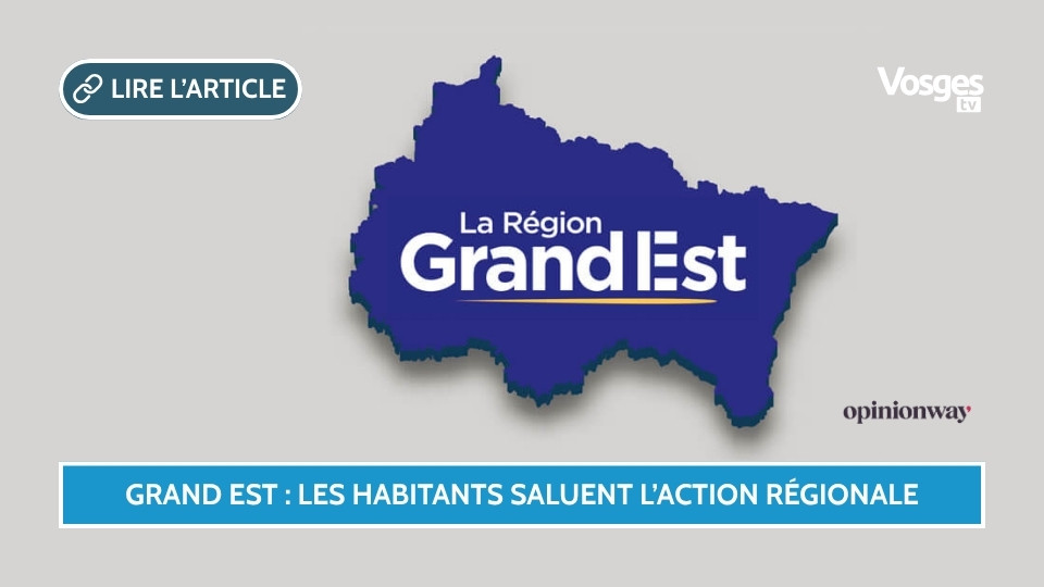 Région Grand Est : une image positive renforcée chez les habitants