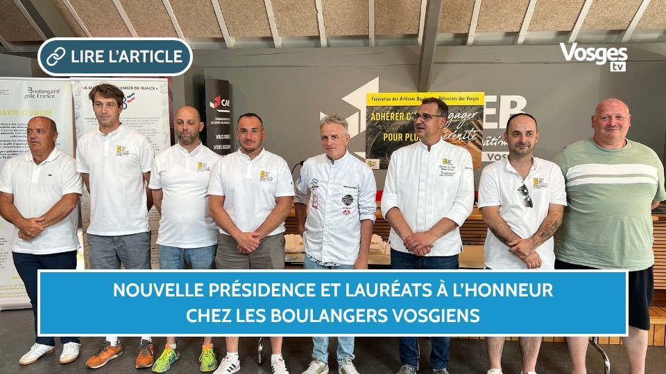 Assemblée générale des boulangers vosgiens : un nouveau président