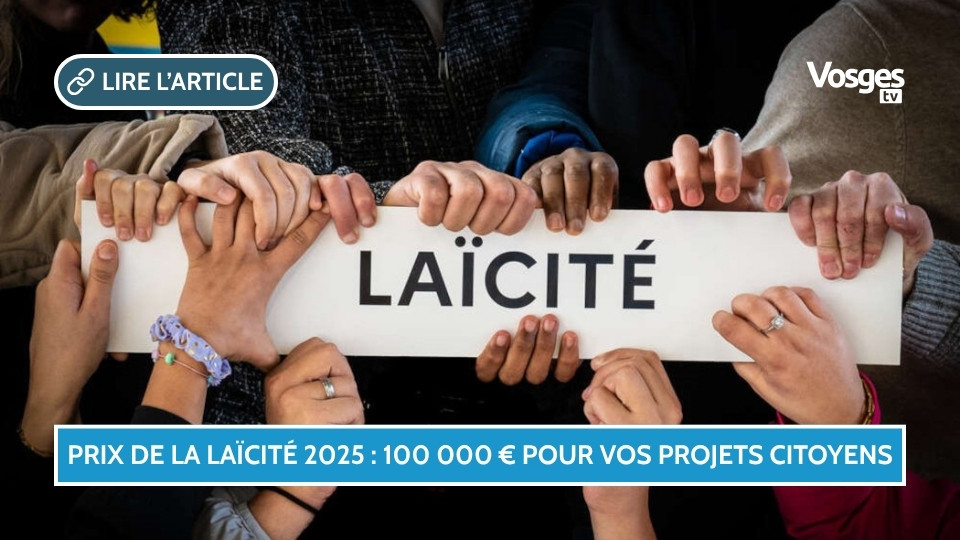 Prix de la laïcité 2025 : 100 000 € pour vos projets citoyens