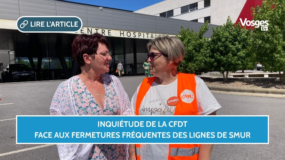 Inquiétude de la CFDT face aux fermetures fréquentes des lignes de SMUR